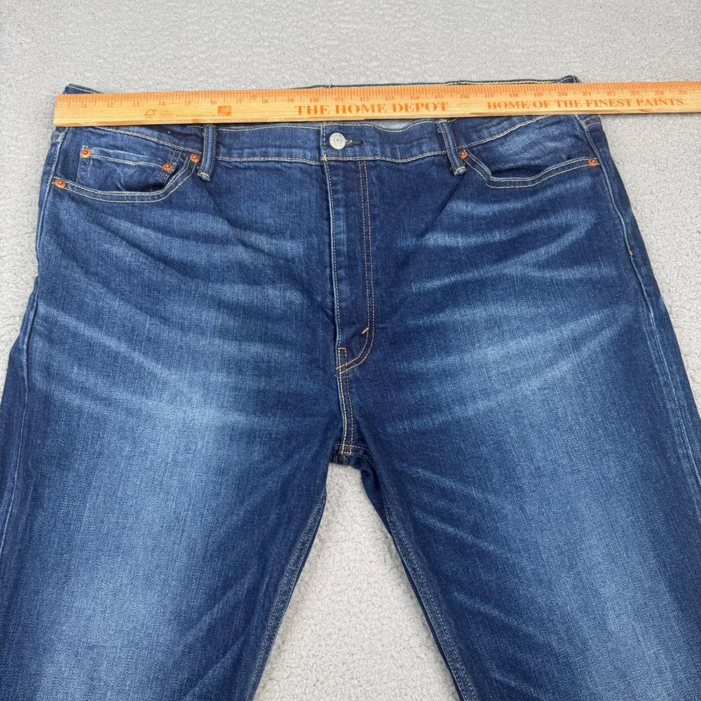 Levis 511 Jeans Mens 44x32 Blue Slim Fit Stretch Denim Ducky Boy Fade 04511-2369